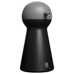Porta Detergente Cinza e Preto Squish Emborrachado Umbra Porta Detergente Cinza e Preto Squish Emborrachado Umbra