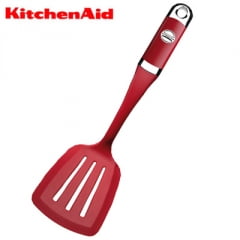 ESPATULA KITCHENAID SILICONE VAZADA VERMELHA ESPATULA KITCHENAID SILICONE VAZADA VERMELHA