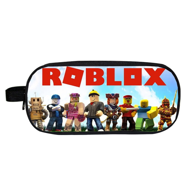 Estojo Escolar Duplo Roblox - Feminino e masculino