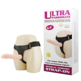 Cinta Peniana com Fivelas Ajustáveis e Pênis em Cyberskin Articulável - ULTRA PASSIONATE HARNESS Cinta Peniana com Fivelas Ajustáveis e Pênis em Cyberskin Articulável - ULTRA PASSIONATE HARNESS
