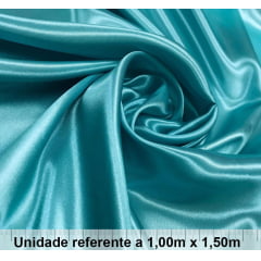 Cetim Azul Turquesa Cetim Azul Turquesa