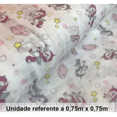Fralda Estampada Unicórnios Fralda Estampada Unicórnios