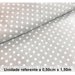 Tricoline Poá Cinza Tricoline Poá Cinza