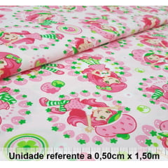 Tricoline Personagens Moranguinho Tricoline Personagens Moranguinho