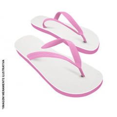 Chinelo Rosa para Sublimação (Vários Tamanhos) - Valor Unitário Chinelo Rosa para Sublimação (Vários Tamanhos) - Valor Unitário