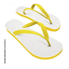 Chinelo Amarelo para Sublimação (Vários Tamanhos) - Valor Unitário Chinelo Amarelo para Sublimação (Vários Tamanhos) - Valor Unitário