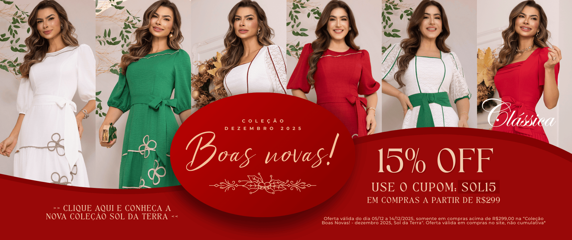 Coleção Boas Novas! 15%off