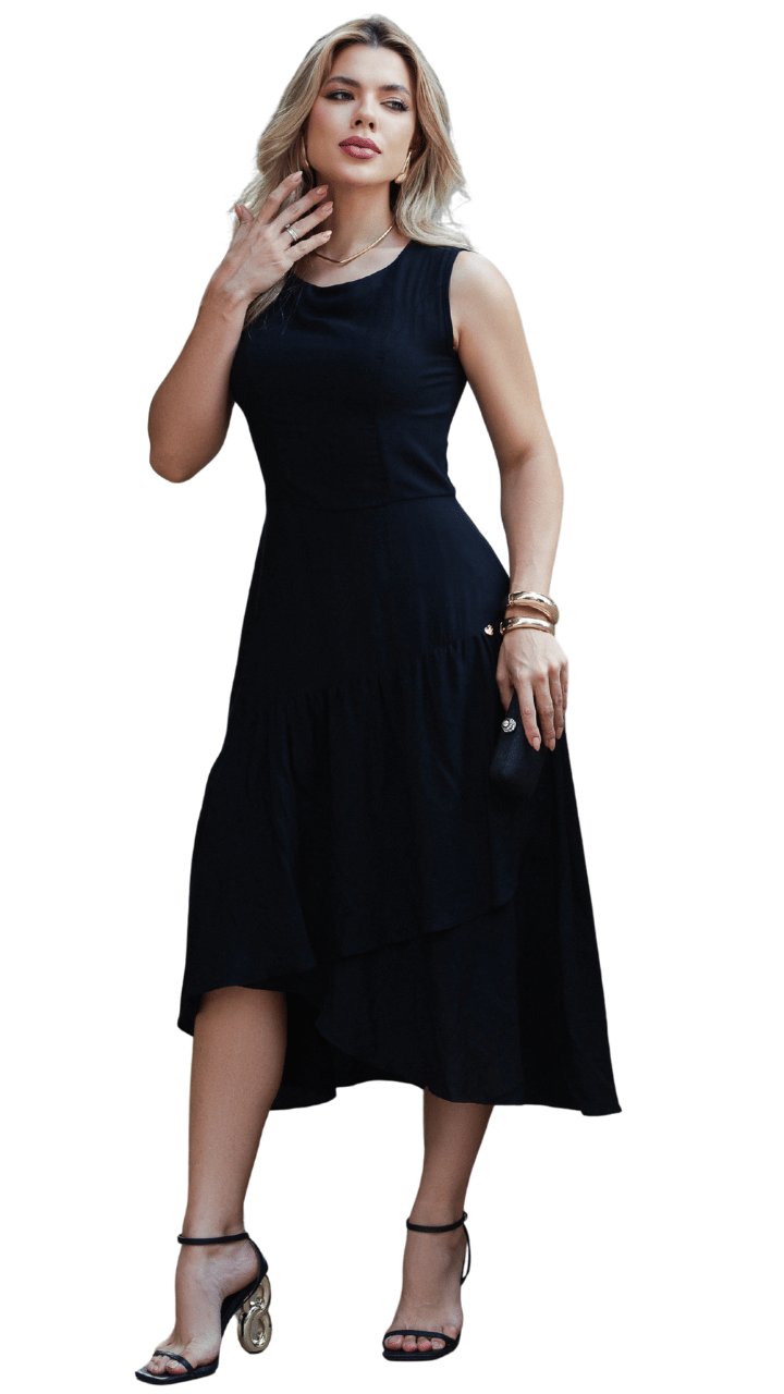 VESTIDO - CLÁSSICA MODA - 14445