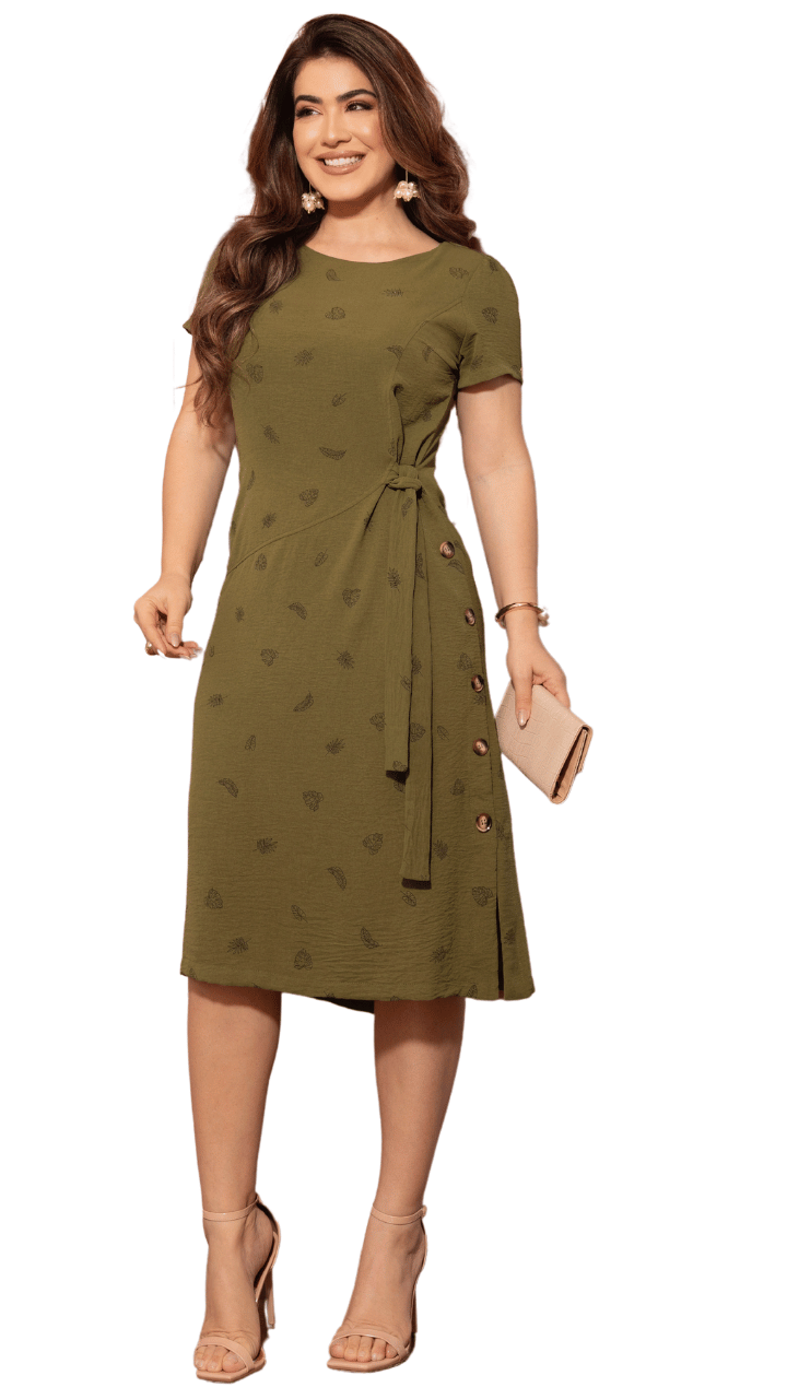                                                                                                                                                                                                                    VESTIDO SOL DA TERRA - MODA EVANGELICA 14215