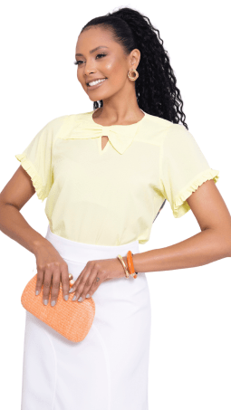                                                                                                                                                                                                                 BLUSA SOL DA TERRA  -  MODA EVANGELICA 05573