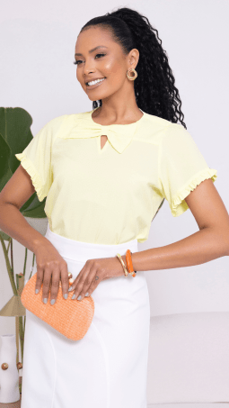                                                                                                                                                                                                                 BLUSA SOL DA TERRA  -  MODA EVANGELICA 05573