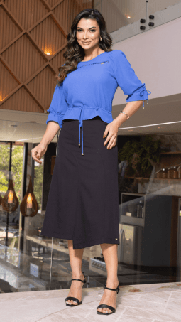                                                                                                                                                                                                                  BLUSA SOL DA TERRA - MODA EVANGELICA 05618