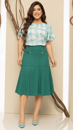                                                                                                                                                                                                                   BLUSA SOL DA TERRA - MODA EVANGELICA 05784