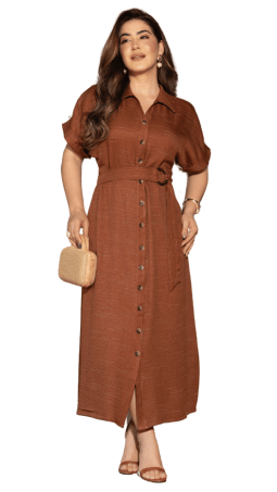                                                                                                                                                                                                                    CHEMISE SOL DA TERRA - MODA EVANGELICA 14220