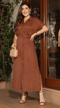                                                                                                                                                                                                                    CHEMISE SOL DA TERRA - MODA EVANGELICA 14220