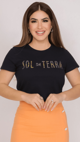                                                                                                                                                                                                                  T-SHIRT SOL DA TERRA - MODA EVANGELICA 05639