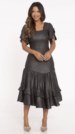VESTIDO SOL DA TERRA - MODA EVANGÉLICA 13432