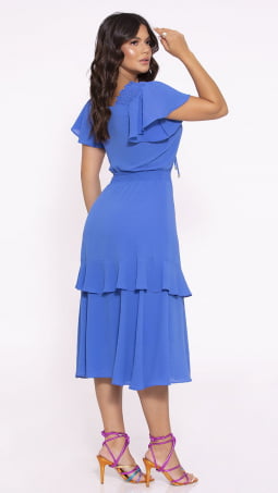                                                                 VESTIDO SOL DA TERRA - MODA EVANGÉLICA 13292