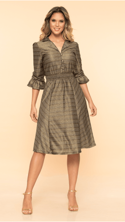                                                                                                                                                                                                               VESTIDO SOL DA TERRA - MODA EVANGÉLICA 13192
