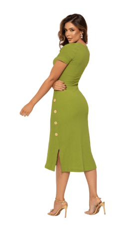             VESTIDO SOL DA TERRA-MODA EVANGÉLICA 13474