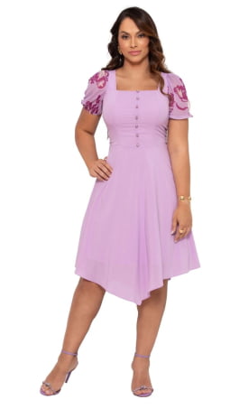                                                                                                                                                                                   VESTIDO SOL DA TERRA - MODA EVANGÉLICA 13571