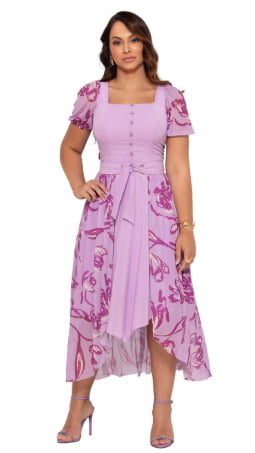                                                                                                                                                                                   VESTIDO SOL DA TERRA - MODA EVANGÉLICA 13571