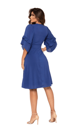                                                                                                                                                                                                                 VESTIDO SOL DA TERRA-MODA EVANGÉLICA 13479