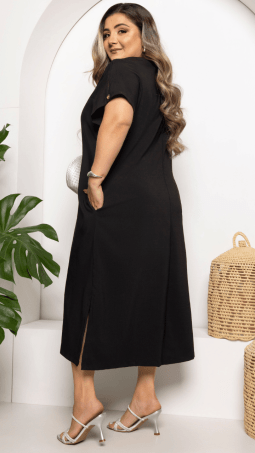 VESTIDO PLUS - SOL DA TERRA - 14203