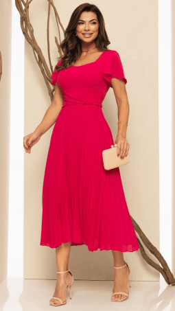                                                                                                                                                           VESTIDO SOL DA TERRA - MODA EVANGELICA 14036