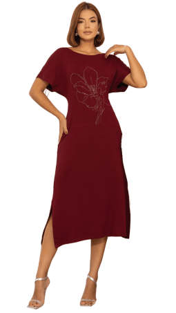                                                                                                                                                                                                                    VESTIDO SOL DA TERRA - MODA EVANGELICA 14138