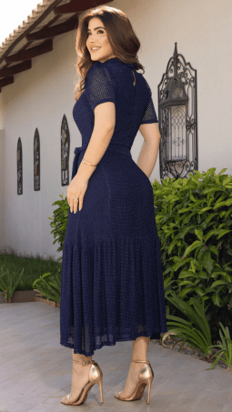                                                                                                                                                                                                                    VESTIDO SOL DA TERRA - MODA EVANGELICA 14192