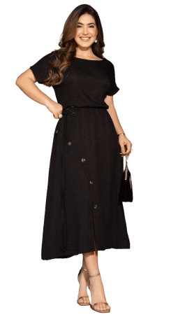                                                                                                                                                                                                                    VESTIDO SOL DA TERRA - MODA EVANGELICA 14221