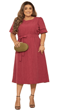                                                                                                                                                                                                                    VESTIDO SOL DA TERRA - MODA EVANGELICA 14223