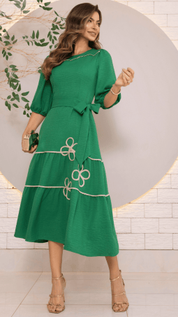                                                                                                                                                                                                                                  VESTIDO - SOL DA TERRA - 14282