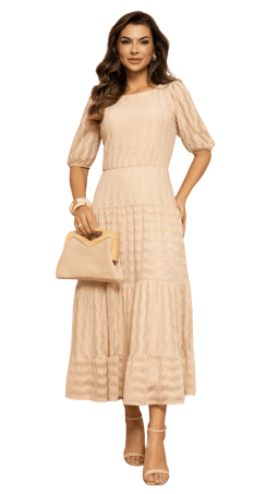                                                                                                                                                                                                                                  VESTIDO - SOL DA TERRA - 14294