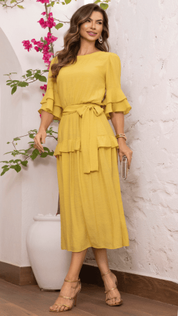                                                                                                                                                                                                                                  VESTIDO - SOL DA TERRA - 14303