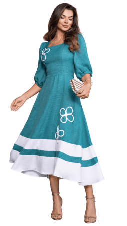                                                                                                                                                                                                                                  VESTIDO - SOL DA TERRA - 14347