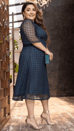 VESTIDO PLUS - SOL DA TERRA - 14435