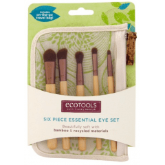 kit com 5 pincéis para os olhos e nécessaire 1227 kit com 5 pincéis para os olhos e nécessaire 1227