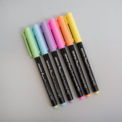KIT CANETA BRUSH - PONTA PINCEL NEWPEN PASTEL KIT CANETA BRUSH - PONTA PINCEL NEWPEN PASTEL