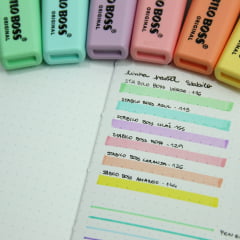 Marca Texto Stabilo Boss Pastel Marca Texto Stabilo Boss Pastel
