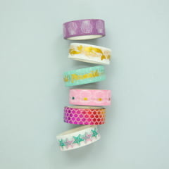 Kit Washi tapes - Sereia Kit Washi tapes - Sereia