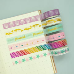 Kit Washi tapes - Sereia Kit Washi tapes - Sereia