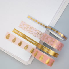 Mix de Washi Tapes - Abacaxi Mix de Washi Tapes - Abacaxi