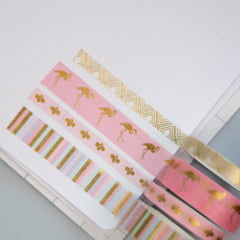 Mix de Washi Tapes - Flamingo Mix de Washi Tapes - Flamingo