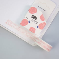 Washi Tape Cacto - Words! Washi Tape Cacto - Words!