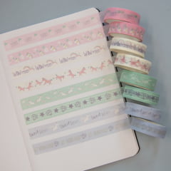 Washi tapes Unicórnio Washi tapes Unicórnio
