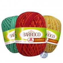 Barbante Barroco Multicolor Econômico nº6 100g Barbante Barroco Multicolor Econômico nº6 100g