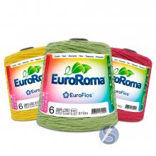 Barbante EuroRoma nº6 Cores 600gr Barbante EuroRoma nº6 Cores 600gr