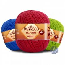 Barbante Barroco Maxcolor nº4 200gr Barbante Barroco Maxcolor nº4 200gr